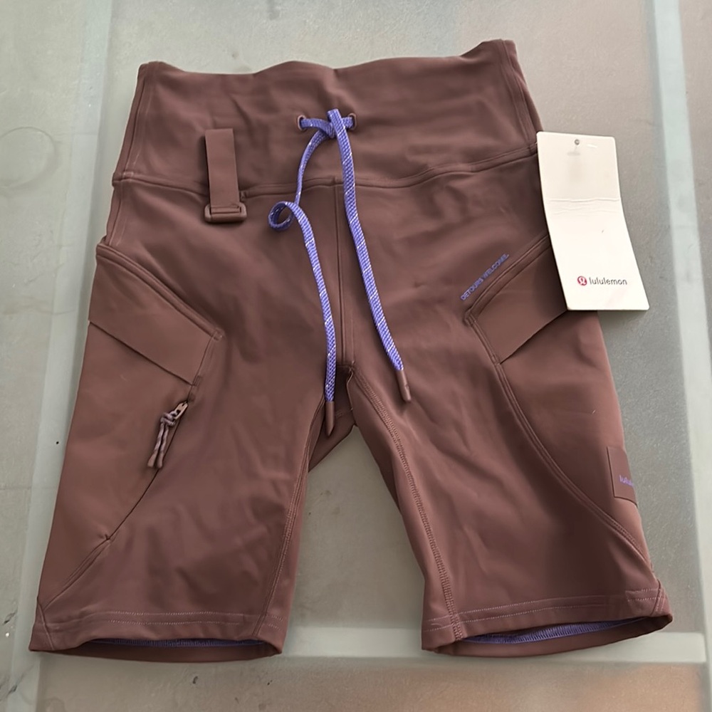 lululemon athletica Brown Athletic Shorts